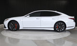 TRD JAPAN 2021-2025 Lexus LS 500/500h F-Sport Factory Painted Side Skirts