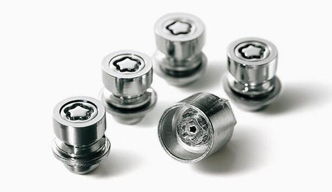 Genuine Lexus Japan 2016-2022 RX Premium Wheel Lock Set (Chrome)