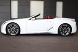 Genuine Lexus Japan 2018-2025 LC Factory Painted Side Skirts with Chrome Garnish