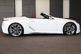 Genuine Lexus Japan 2018-2025 LC Factory Painted Side Skirts with Chrome Garnish