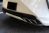 Genuine Lexus Japan 2018-2025 LC Factory Painted Rear Skirt with Premium Dual Exhaust Tips