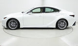 Genuine Lexus Japan 2021-2025 IS Factory Painted Side Skirts with Chrome Garnish