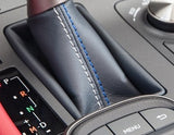 Genuine Lexus Japan 2015-2025 RC-F Shift Knob Boot Cover (Blue and White stitching)