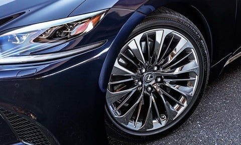 Genuine Lexus Japan 2018-2025 Lexus LS 500/500h 20inch Vapor Chrome finish Premium Aluminum Wheel Set (Set of 4)