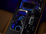 Genuine Lexus Japan 2024-2025 LM Multicolor LED Illuminated Drink Holder Plate Kit