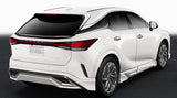 Genuine Lexus Japan 2023-2025 RX Piano Black Rear Back Door Spoiler with Chrome Garnish