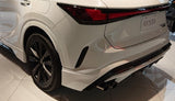 TRD JAPAN 2023-2025 Lexus RX F-Sport Factory Painted Rear Skirt with Rear Diffuser