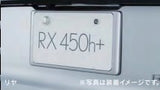 Genuine Lexus Japan 2023-2025 RX Factory Painted JDM License Plate Frames with License Plate Lock Bolt Set
