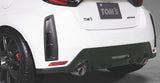 TOM'S JAPAN 2020-2023 Toyota GR Yaris Matte Black Rear Bumper Ducts