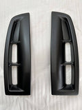 TOM'S JAPAN 2020-2023 Toyota GR Yaris Matte Black Rear Bumper Ducts