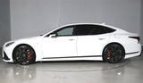 TRD JAPAN 2021-2025 Lexus LS 500/500h F-Sport Factory Painted Side Skirts