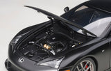 Lexus LFA 1/18 Scale Diecast Model Car (Matte Black)