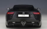 Lexus LFA 1/18 Scale Diecast Model Car (Matte Black)