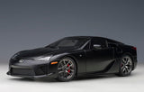 Lexus LFA 1/18 Scale Diecast Model Car (Matte Black)