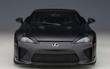 Lexus LFA 1/18 Scale Diecast Model Car (Matte Black)