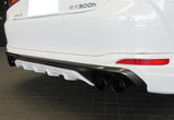 TRD JAPAN 2022-2025 Lexus ES Factory Painted Rear Diffuser and Dual Exhaust System