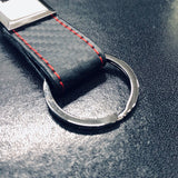 TOM'S JAPAN Carbon Pattern Premium Leather Key Holder