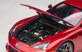 Lexus LFA 1/18 Scale Diecast Model Car (Red)
