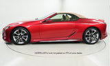 Genuine Lexus Japan 2018-2025 LC Factory Painted Side Skirts with Chrome Garnish