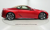 Genuine Lexus Japan 2018-2025 LC Factory Painted Side Skirts with Chrome Garnish