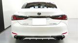 TRD JAPAN 2022-2025 Lexus ES Factory Painted Rear Diffuser and Dual Exhaust System