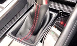 Genuine Lexus Japan 2020 GS F-Sport Shift Knob Boot Cover (Red Stitching)
