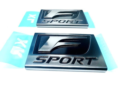 Genuine Lexus Japan F-Sport Performance Fender Emblem Badge Set (Set of 2)
