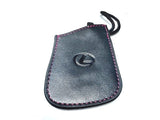 Genuine Lexus Black Leather Smart Access Key Glove (Black Loop / Red Stitching)