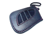 Genuine Lexus Black Leather Smart Access Key Glove (Black Loop / Red Stitching)