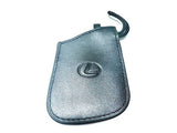 Genuine Lexus Black Leather Smart Access Key Glove (Black Loop / Black Stitching)