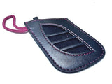 Genuine Lexus Black Leather Smart Access Key Glove (Red Loop / Red Stitching)