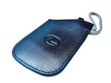 Genuine Lexus Black Leather Smart Access Key Glove (Silver Loop / Black Stitching)