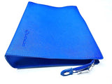 Lexus Blue Leather Clutch Handbag