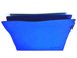 Lexus Blue Leather Clutch Handbag