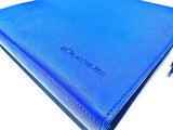 Lexus Blue Leather Clutch Handbag