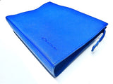 Lexus Blue Leather Clutch Handbag