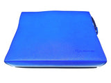 Lexus Blue Leather Clutch Handbag