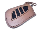 Genuine Lexus Brown Leather Smart Access Key Glove (Brown Loop / Brown Stitching)