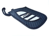 Genuine Lexus F-Sport Carbon Leather Smart Access Key Glove (Black Loop / Black Stitching)