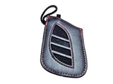Genuine Lexus F-Sport Black Leather Smart Access Key Glove (Black Loop / Red Stitching)