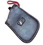 Genuine Lexus F-Sport Black Leather Smart Access Key Glove (Red Loop / Red Stitching)