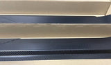 Genuine Lexus Japan 2018-2025 LC 500/500h CFRP Carbon Fiber Door Scuff Plate Set