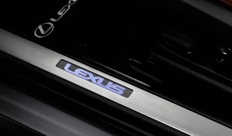 Genuine Lexus Japan 2019-2025 UX Illuminated Door Scuff Plate Set (Set of 4)