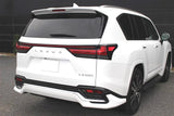 Genuine Lexus Japan 2022-2025 LX Factory Painted Rear Skirts with Chrome Garnish