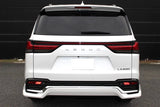 Genuine Lexus Japan 2022-2025 LX Factory Painted Rear Skirts with Chrome Garnish