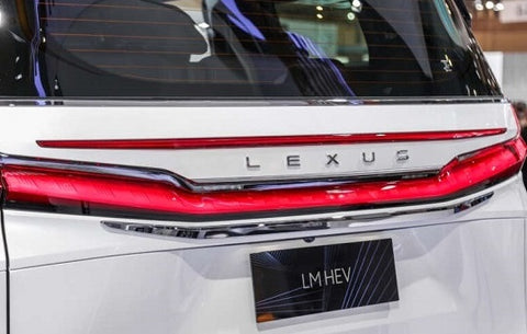 Genuine Lexus Japan 2024-2025 LM Back Door Signature Chrome Garnish