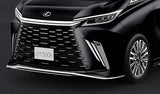 Genuine Lexus Japan 2024-2025 LM Front Corner Signature Chrome Garnish Set (Set of 4)
