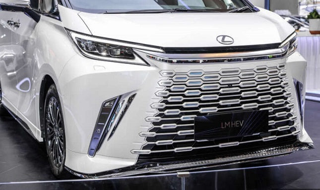 Genuine Lexus Japan 2024-2025 LM Front Corner Signature Chrome