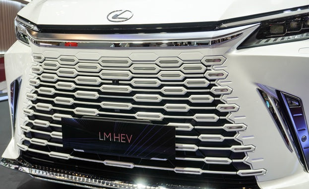 Genuine Lexus Japan 2024-2025 LM Front Upper Grille Signature
