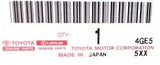 Genuine Lexus Japan F-Sport Back Door Name Plate Emblem Badge